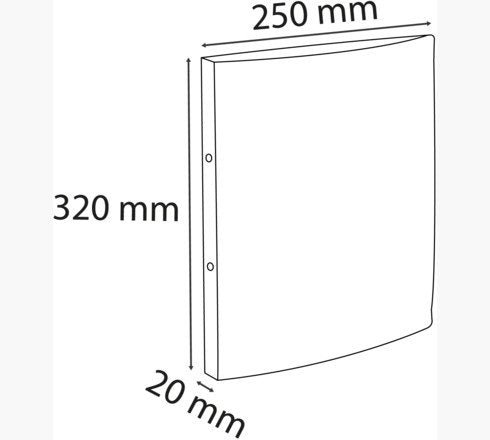 Exacompta Ringhefter Iderama A4, Naranja