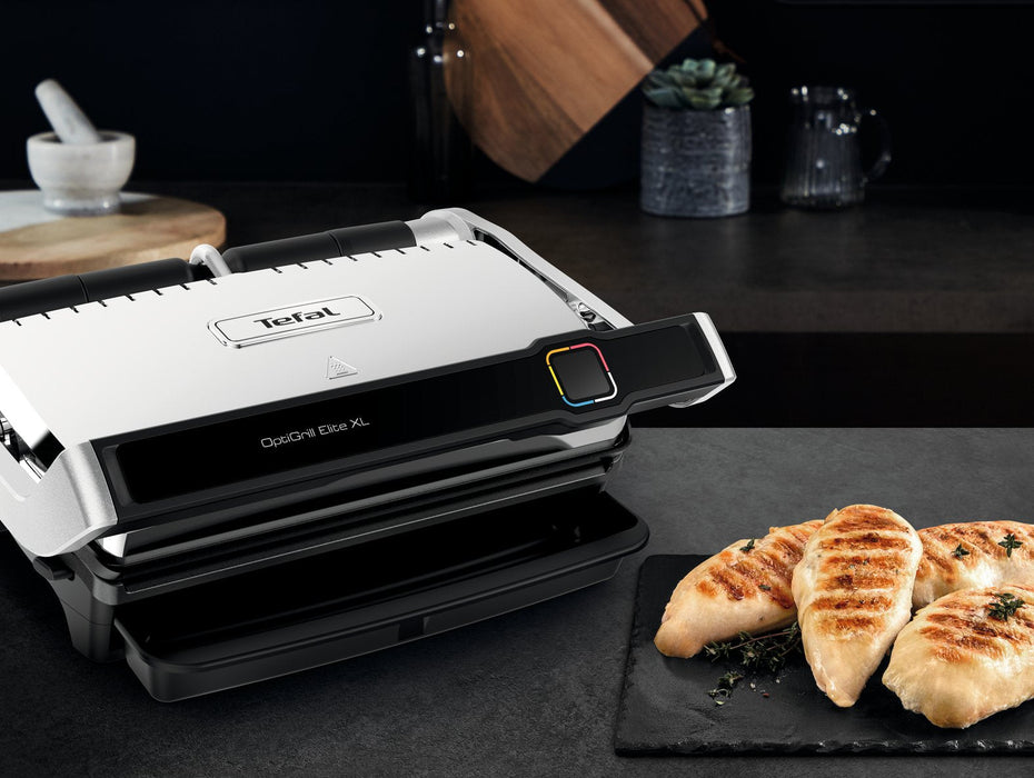 Tefal Optigrill Elite Xl Gc760d Parrilla Eléctrica De Contacto