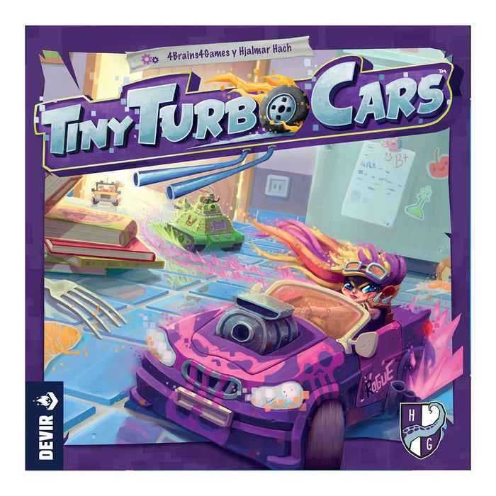 EAN 8436589627765 - Devir Tiny Turbo Cars 40 min Juego de mesa Carrera imagen 4