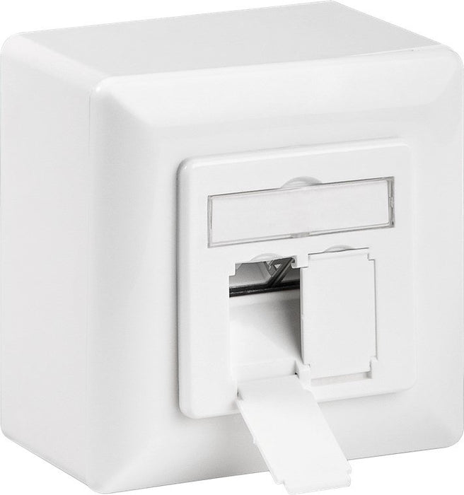 EAN 4040849682445 - Goobay 68244 toma de corriente RJ-45 Blanco imagen 1