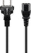 EAN 4040849960376 - Goobay 96037 cable de transmisión Negro 5 m Enchufe tipo F IEC C13 imagen 1