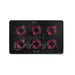 EAN 5901986047575 - Savio Laptop cooling pad 6 backlit fans 2000 RPM COS-01 almohadilla fría 43,9 cm (17.3") Negro, Rojo imagen 2