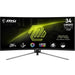 EAN 4711377140805 - MSI MAG 345CQRDE pantalla para PC 86,4 cm (34") 3440 x 1440 Pixeles UltraWide Dual Quad HD Negro imagen 1