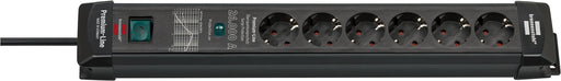 EAN 4007123674084 - Brennenstuhl 1951160400 base múltiple 1,8 m 6 salidas AC Interior Negro imagen 1