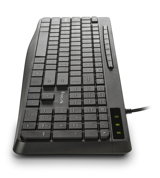 EAN 8435430625707 - NGS SPECTRA (QUERTY, ES) teclado Hogar / Oficina USB QWERTY Español Negro imagen 4