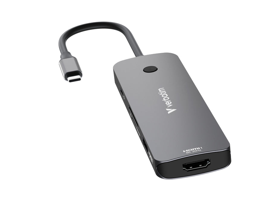 EAN 0023942321514 - Verbatim CMH-08 USB Tipo C 5000 Mbit/s Plata imagen 4
