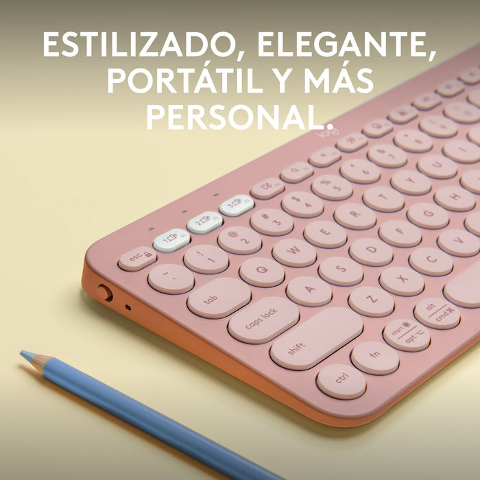EAN 5099206111271 - Logitech 920-011829 teclado Universal Bluetooth QWERTY Español Rosa imagen 11