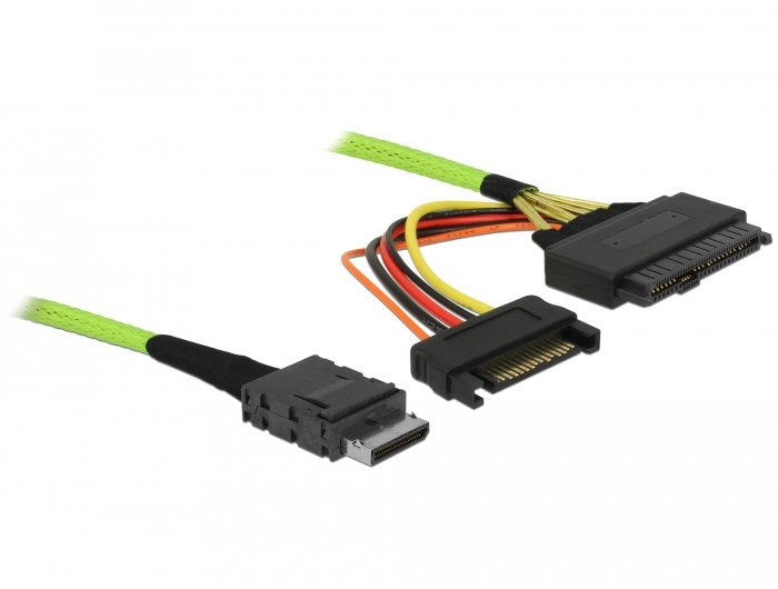 Delock Cable Oculink Pcie Sff-8611 Zu U.2 Sff-8639 1 M