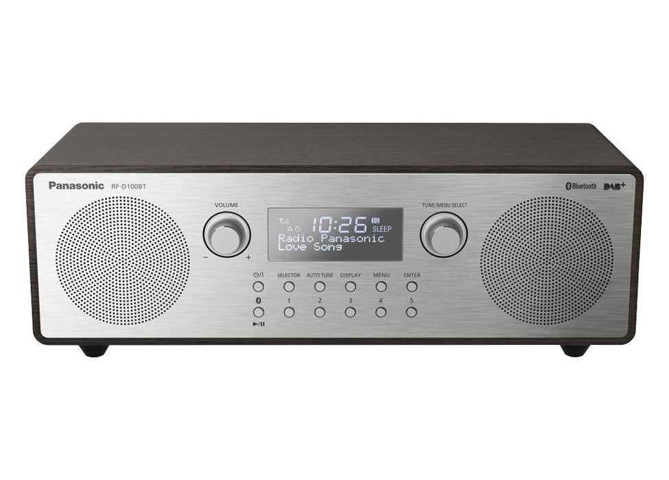 EAN 5025232879618 - Panasonic RF-D100BT Portátil Digital Negro, Gris imagen 1