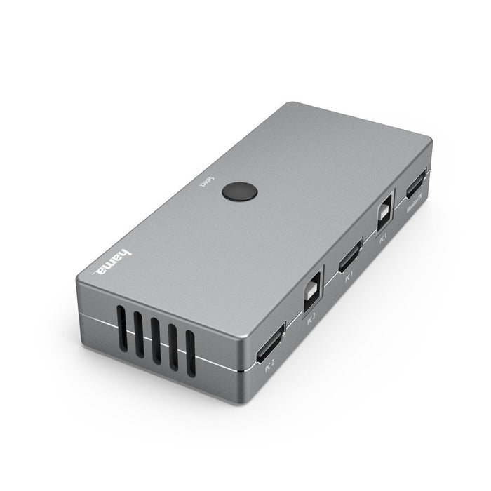 EAN 4047443464712 - Hama 00200135 interruptor KVM Metálico imagen 2