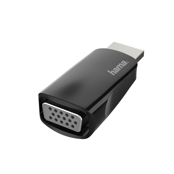 Hama 00200344 Adaptador Hdmi Vga Negro