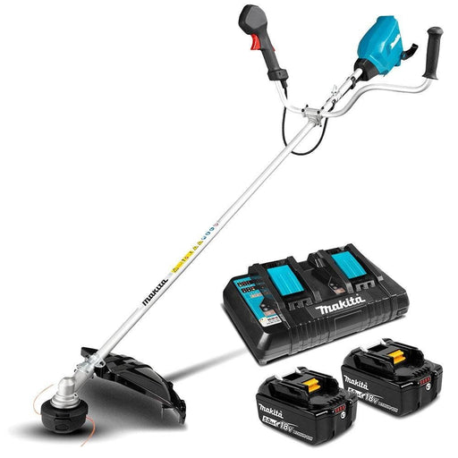 EAN 88381887441 - Makita DUR369APT2 desbrozadora/bordeadora 1000 W AC/Batería Negro, Azul, Gris imagen 2