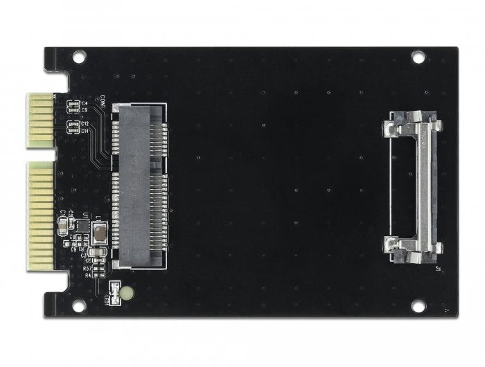 Delock Sata 22 Pin Male To Msata Slot Tarjeta Y Adaptador De Interfaz Interno Sata, Msata, 51 Mm, 80 Mm, 5 Mm, Caja