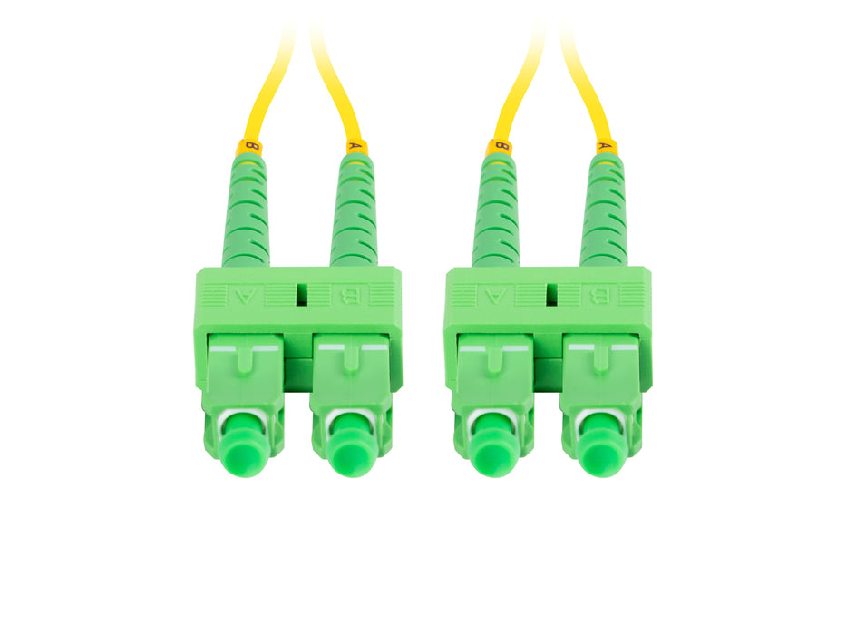 EAN 5901969430936 - Lanberg FO-SASA-SD11-0020-YE Cable de fibra óptica e InfiniBand 2 m SC Verde, Amarillo imagen 3