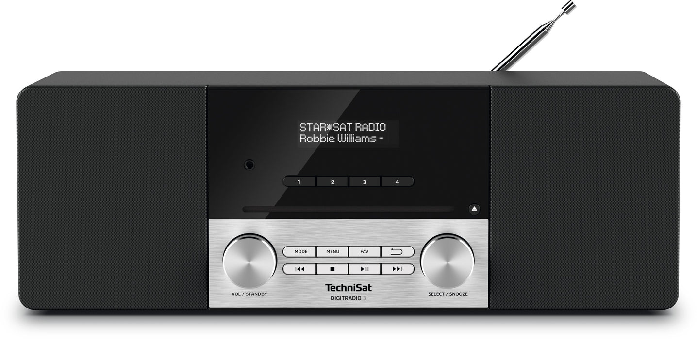 EAN 4019588039131 - TechniSat Digital Radio 3 Personal Negro, Plata imagen 1
