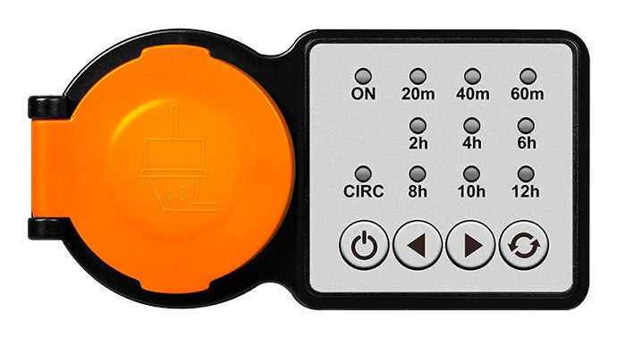 Logilink Et0015 Contador Eléctrico Negro, Naranja Programador Eléctrico Diario/Semanal