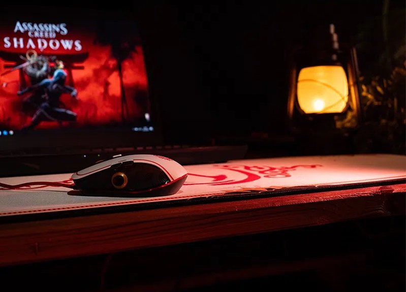 Lexip X Ubisoft Assassins Creed Shadows Initiate Box Pc Game Mouse Mat