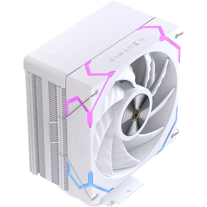 EAN 6977277369274 - Einarex EXAC-VT-100-R-W sistema de refrigeración para ordenador Procesador Refrigerador de aire 12 cm Bla imagen 7