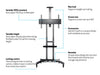 EAN 7350073734627 - Multibrackets 4627 soporte para TV 2,03 m (80") Negro imagen 20