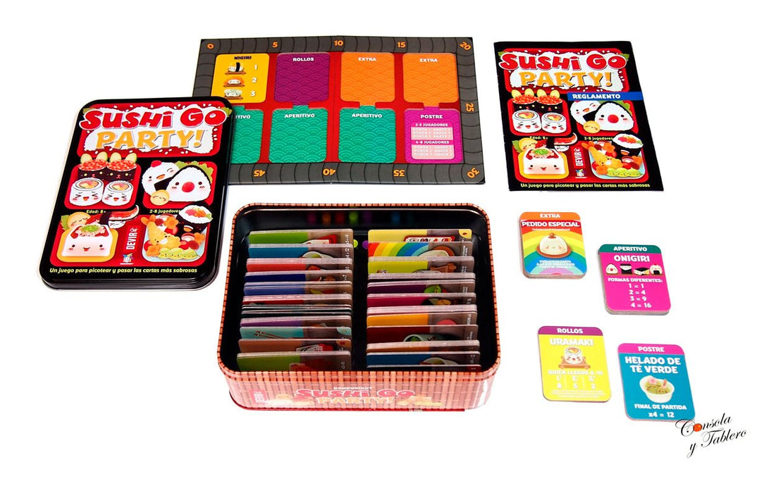 EAN 8436017223880 - Devir Sushi Go Party! Sushi Go Party! 15 min Juego De Cartas Partido imagen 3