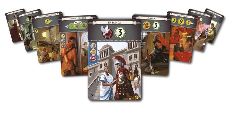 EAN 5425016924556 - Asmodee 7 Wonders SEV-SP04 juego de tablero 7 Wonders: Cities Nueva Edición 30 min Juego de mesa Estrateg imagen 3
