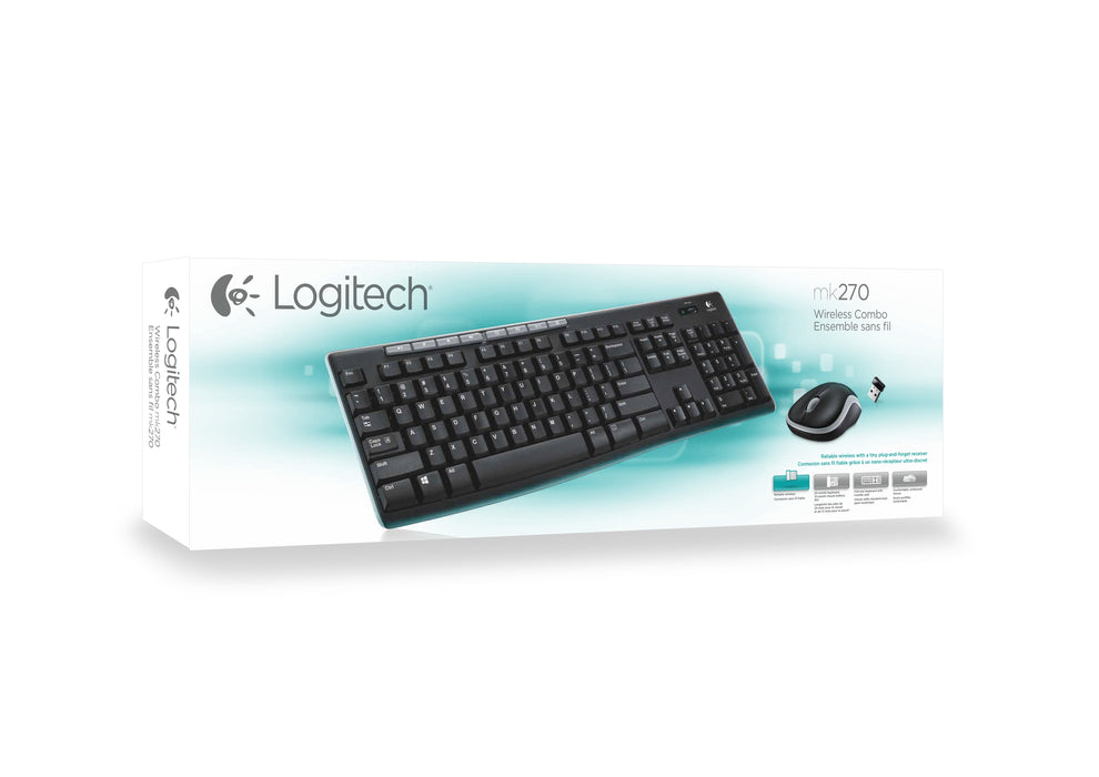 EAN 5099206039186 - Logitech 920-004512 teclado Ratón incluido Universal RF inalámbrico QWERTY Italiano Negro imagen 5
