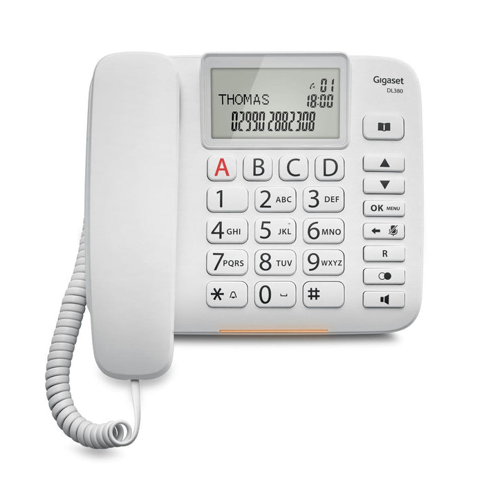 Gigaset Landline Dl380 White (S30350-S217-K102)