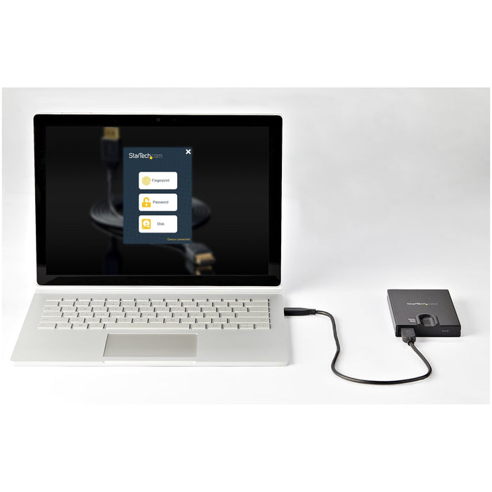 Startech Caja Usb 3.0 Sata 2,5" Acceso Huella
