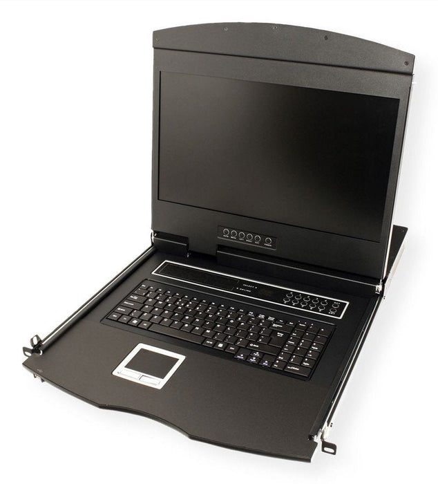 Value 19-Zoll-Kvm-Switch, 8-Port, 48 Cm (19") Tft (16:9), Vga, Usb, Fr-Layout