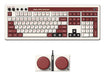 EAN 6922621506645 - 8Bitdo Retro 108 teclado Juego USB + RF Wireless + Bluetooth Borgoña, Blanco imagen 1