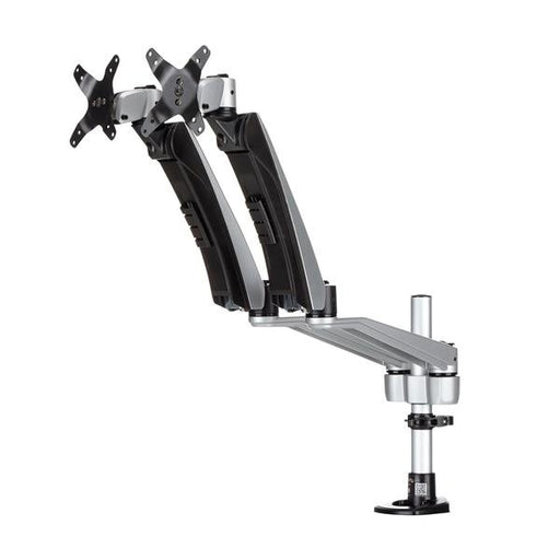 EAN 0065030863759 - StarTech.com ARMDUAL30 soporte para monitor 76,2 cm (30") Escritorio Negro, Plata imagen 1