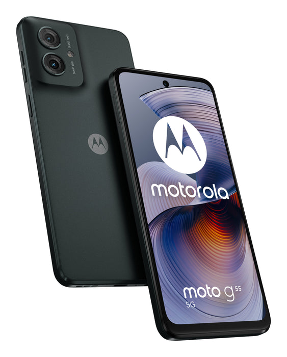 EAN 840023274855 - Motorola moto g55 5G 16,5 cm (6.49") SIM doble Android 14 USB Tipo C 8 GB 256 GB 5000 mAh Gris imagen 1