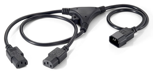 EAN 4015867166338 - Equip 112210 Negro 1,6 m C14 acoplador Acoplador C13 2 x imagen 1