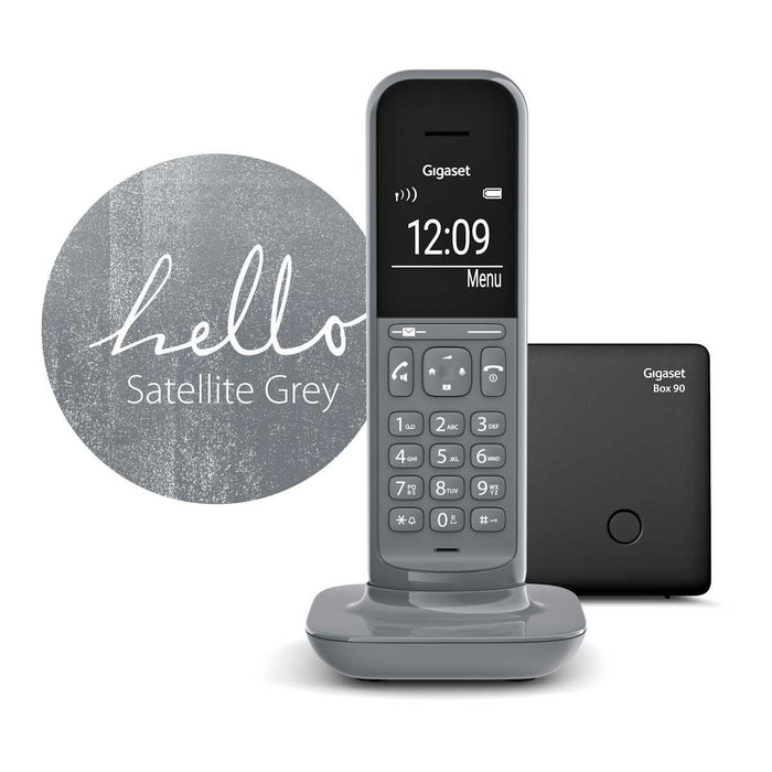 EAN 4250366857633 - Gigaset CL390 Teléfono DECT/analógico Identificador de llamadas Gris imagen 2