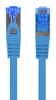 EAN 5901969424669 - Lanberg PCF6A-10CC cable de red Azul 1 m Cat6a S/FTP (S-STP) imagen 2