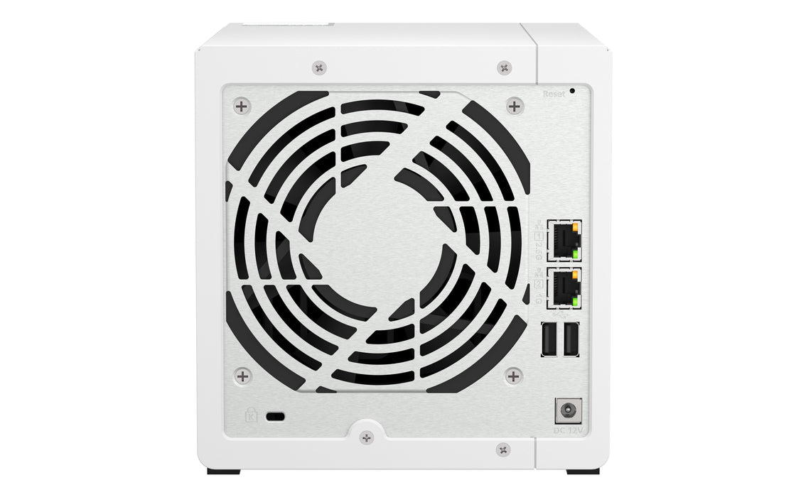 EAN 4711103080993 - QNAP TS-433 NAS Torre ARM Cortex-A55 4 GB 0 TB QNAP QTS Blanco imagen 2