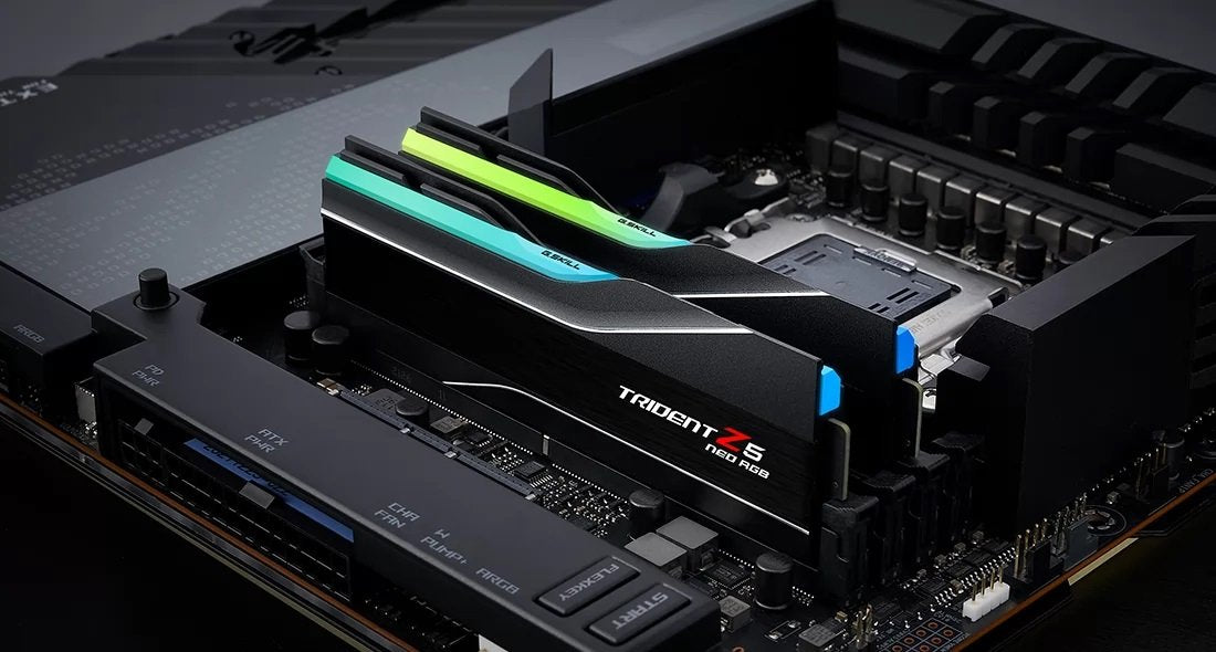 EAN 4713294232649 - G.Skill Trident Z5 Neo RGB F5-6000J3238F16GX2-TZ5NR módulo de memoria 32 GB 2 x 16 GB DDR5 288-pin DIMM imagen 5