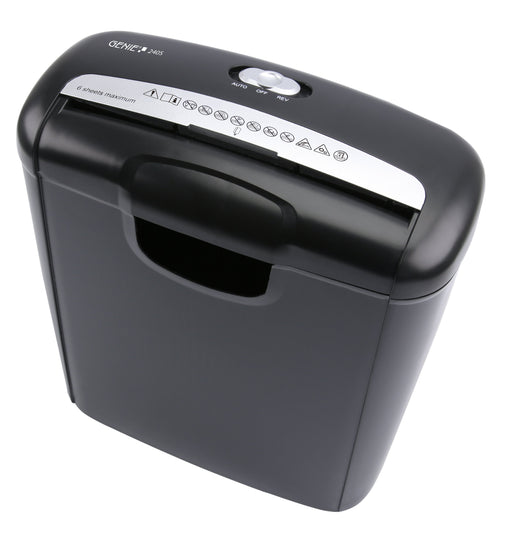 EAN 4015468124713 - Genie 240 S triturador de papel Corte en tiras 72 dB Negro imagen 1