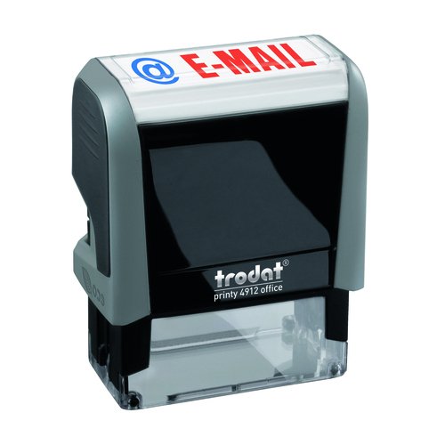 Trodat Officemempel Printy 4.0 Gris "E-Mail" 4912
