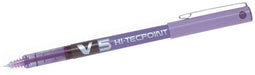 EAN 4902505078828 - Pilot Hi-Tecpoint V5 Bolígrafo cilíndrico Púrpura 12 pieza(s) imagen 1