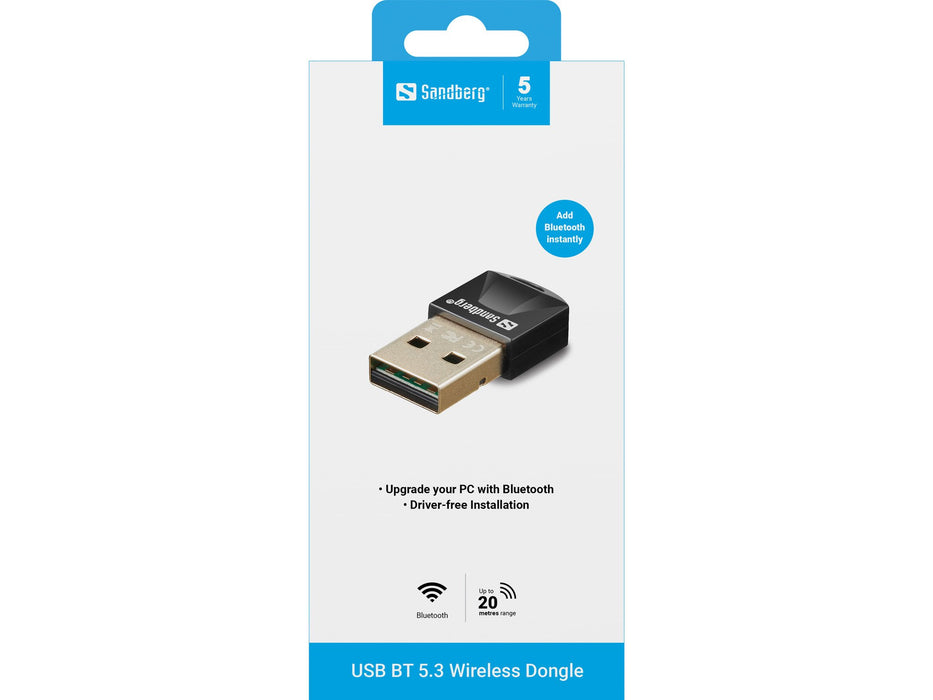 EAN 5705730134340 - Sandberg 134-34 adaptador y tarjeta de red Bluetooth 3 Mbit/s imagen 4