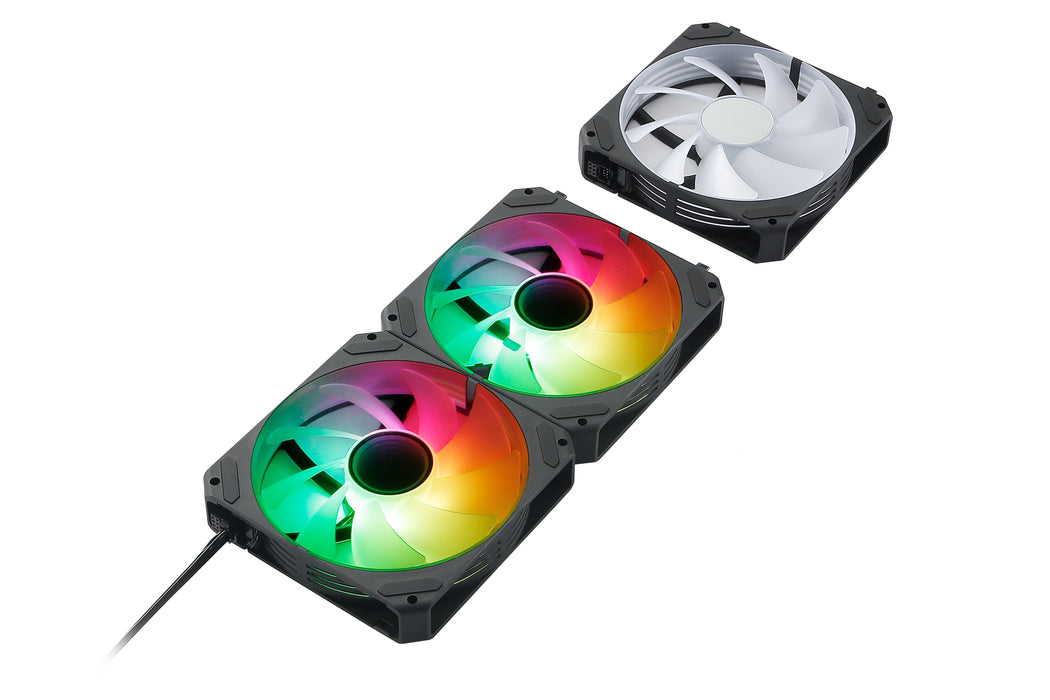 EAN 6974560222858 - ABYSM Arclight 2.0 ARGB Carcasa del ordenador 12 cm 3 pieza(s) imagen 3