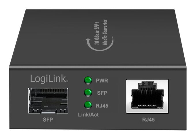 Logilink Nmc003 Convertidor De Medio 10000 Mbit/S Negro