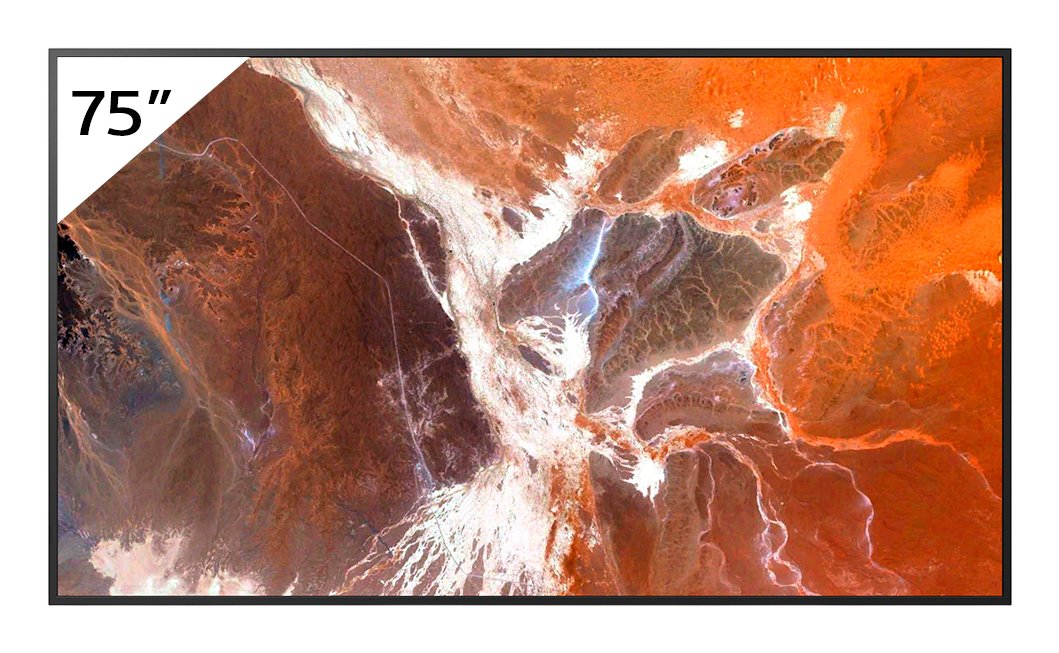 Sony Bravia Professional Displays Fw-75bz30p 75" Clase Diagonal Bz30p Series Pantalla Lcd Con Retroiluminación Led Señalización Digital Android 4k Uhd (2160p) 3840 X 2160 Hdr Direct Led