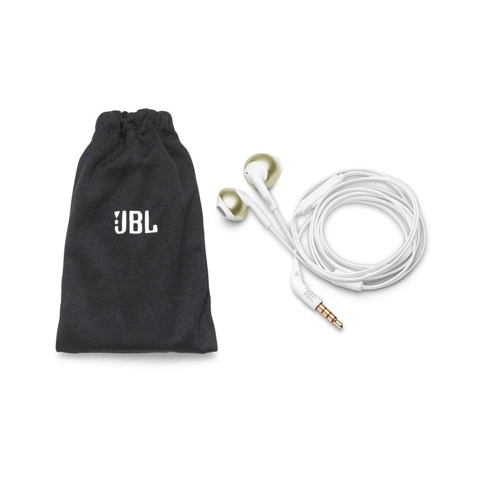 Jbl Tune 205c Auriculares In-Ear Con Cable - Pure Bass - Micrófono, Champán