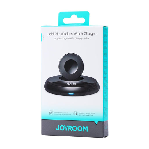 EAN 6956116725051 - JOYROOM JR-W12 cargador de dispositivo móvil Reloj inteligente Negro USB Cargador inalámbrico Interior imagen 2