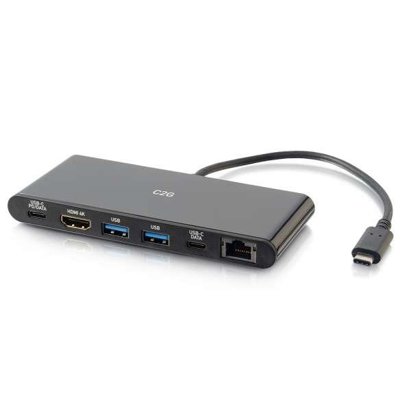 EAN 0757120888468 - C2G 88846 base para portátil y replicador de puertos Alámbrico USB 3.2 Gen 1 (3.1 Gen 1) Type-C Negro imagen 1