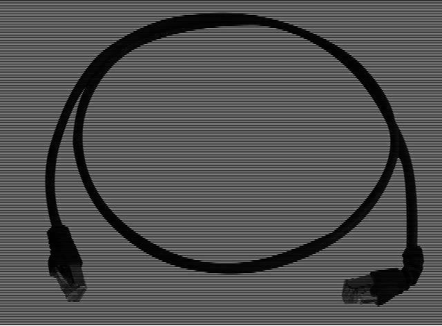 Telegärtner Cable De Red Sftp Cat 6a 1 X 90° Negro 0,5 M
