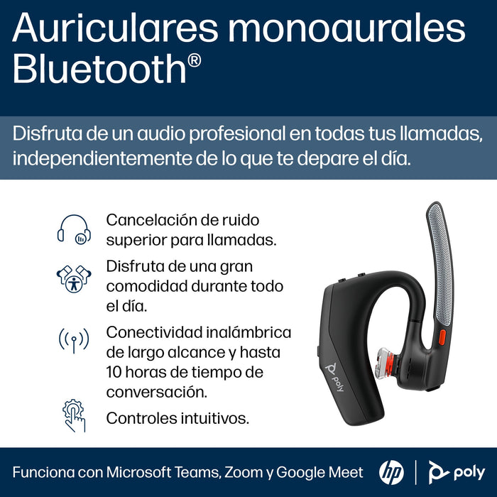 EAN 0198701663348 - HP Poly Voyager Legend 30 Headset Inalámbrico Dentro de oído Llamadas/Música Bluetooth Negro imagen 3