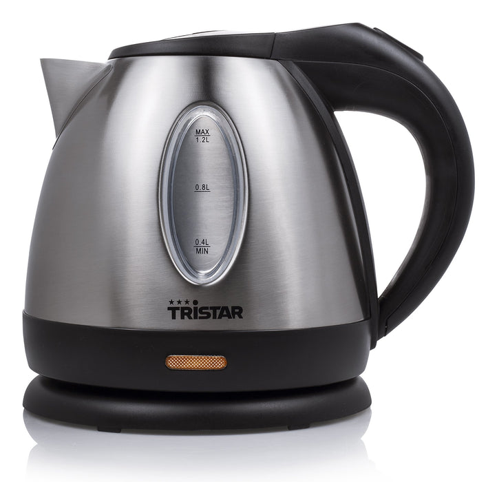 EAN 8713016013231 - Tristar WK-1323 tetera eléctrica 1,2 L 1500 W Acero inoxidable imagen 1